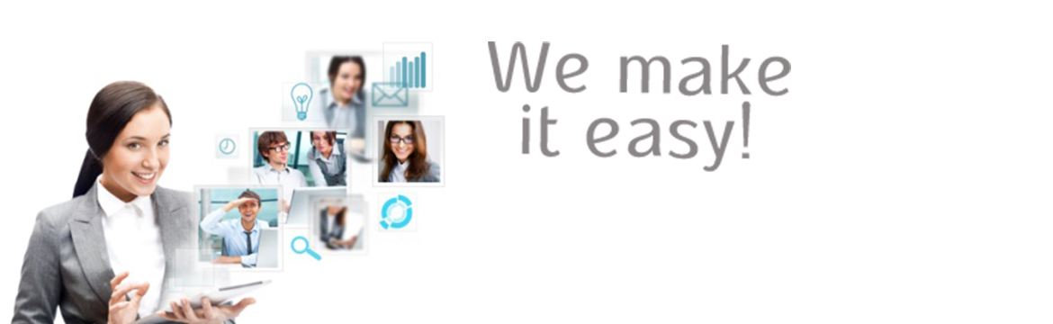 Banner - We make it easy!